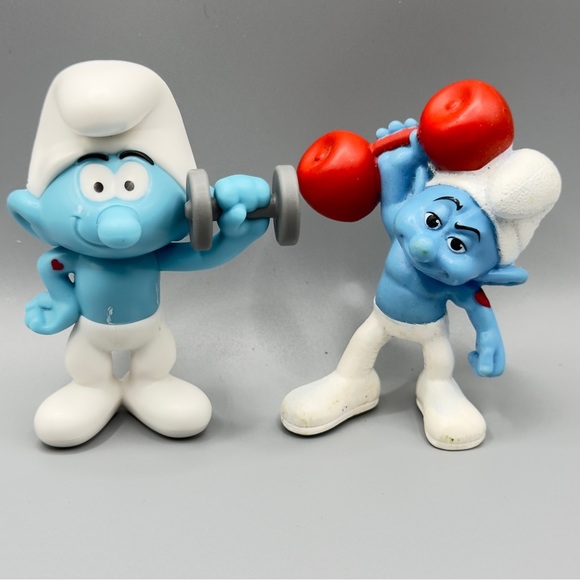 Lot of 11 Smurfs Figures 1978 Empire Gnomes Vintage Toys - Picture 3 of 7